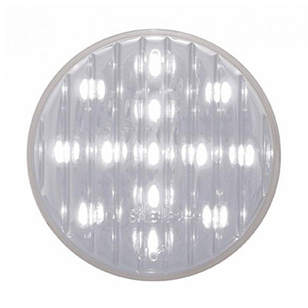 United Pacific - 13 LED 2-1/2" Auxiliary & Utility Light - White LED (Clear Lens)