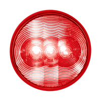 United Pacific - 3 LED 4" Round Turn Signal Light - Amber or Red LEDs (Amber or Red Lens)