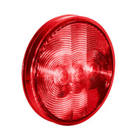 United Pacific - 3 LED 4" Round Turn Signal Light - Amber or Red LEDs (Amber or Red Lens)