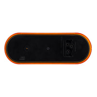 United Pacific - 3 LED 6" Oval Turn Signal Light - Amber or Red LED (Amber or Red Lens)