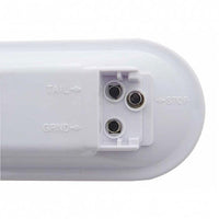 35 LED 6" Oval Sequential Turn Signal Light - Amber LED (Amber Lens) Light Only or Full Light Kit