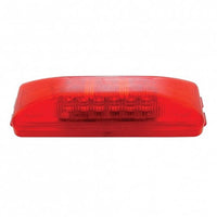 12 LED Rectangular Marker Light - Amber or Red LEDs (Amber or Red Lens) Light Only or Full Light Kit