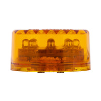9 LED 2" Round Marker Light - Amber or Red LEDs (Amber or Red Lens) Light Only or Full Light Kit