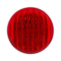 9 LED 2" Round Marker Light - Amber or Red LEDs (Amber or Red Lens) Light Only or Full Light Kit