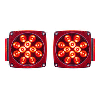 Over 80" Wide LED Submersible Combination Tail Light Kit (Driver, Passenger or Full Kit - 2 lights)