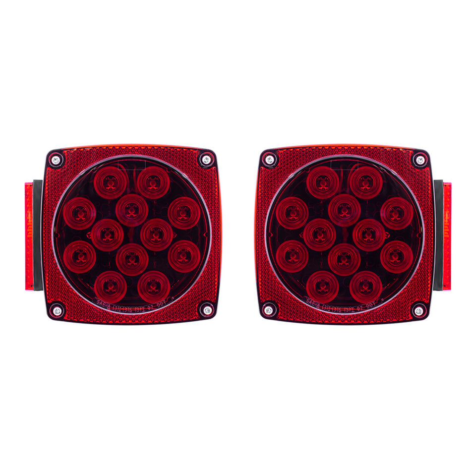 Over 80" Wide LED Submersible Combination Tail Light Kit (Driver, Passenger or Full Kit - 2 lights)