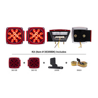 Over 80" Wide LED Submersible Combination Tail Light Kit (Driver, Passenger or Full Kit - 2 lights)