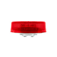 8 LED 2-1/2" Round Reflectorize Clearance Light - Amber or Red LEDs (Amber or Red Lens)