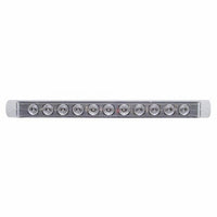 United Pacific - 11 LED 17" Stop, Turn & Tail Light Bar Only - Red LEDs (Red or Clear Lens)