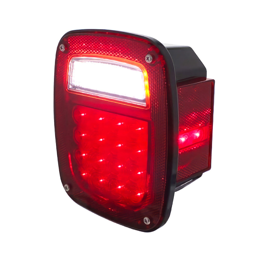LED Universal Combination Tail Light Without License Light & Side Marker (Driver or Passenger Side)