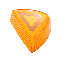 Turn Signal Light Lens For 1987-2007 Peterbilt 379/378/357 - Amber LEDs (Amber Lens)