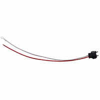 United Pacific - 10 LED 6" Oval Turn Signal Light Kit - Amber LEDs (Amber Lens)