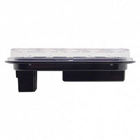 United Pacific - 15 LED Rectangular Back-Up Light - White LEDs (Clear Lens)