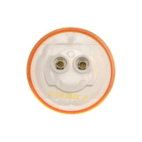 9 LED 2" Round Reflector Clearance Light - Amber or Red LEDs (Amber, Red or Clear Lens)