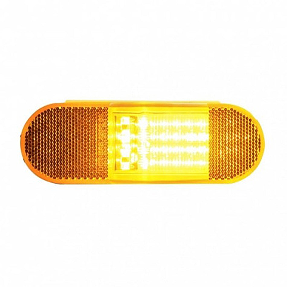 United Pacific - 28 LED Mid-Trailer Turn Signal Light - Amber LEDs (Amber Lens)