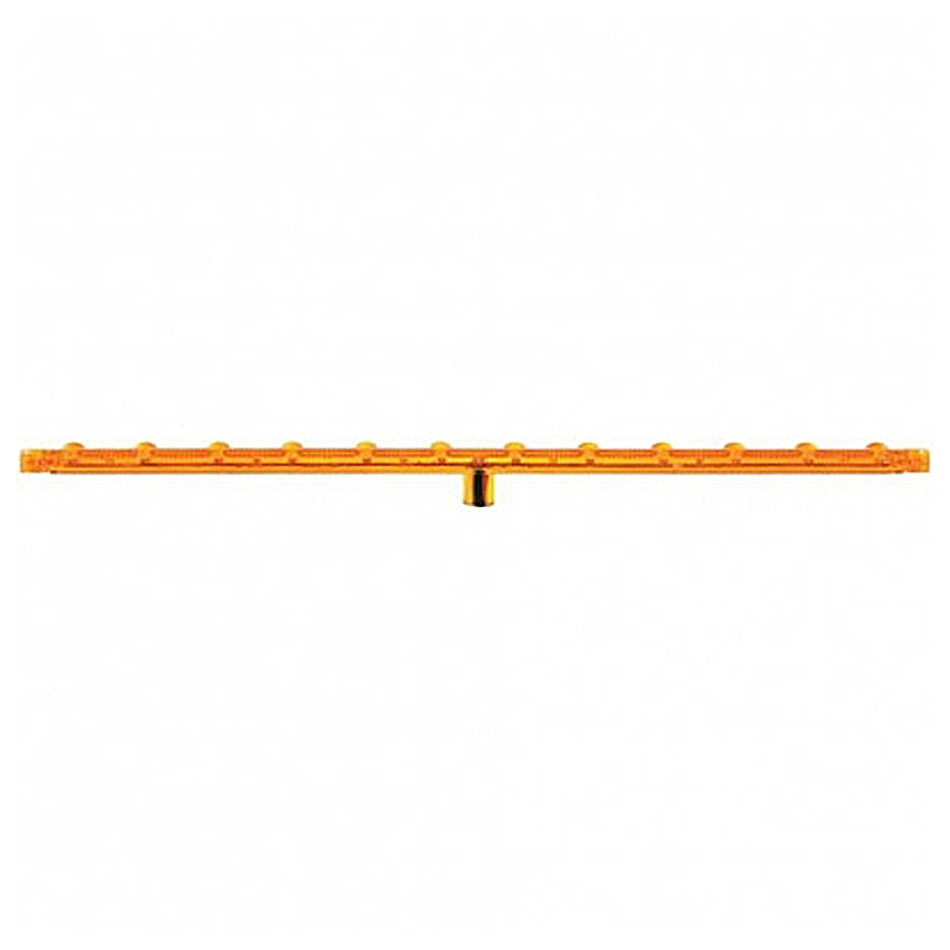 12 LED 12" Ultra Slim Turn Signal Light Bar Only - Amber or Red LEDs (Amber, Red or Clear Lens)