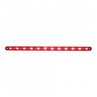 12 LED 12" Ultra Slim Turn Signal Light Bar Only - Amber or Red LEDs (Amber, Red or Clear Lens)