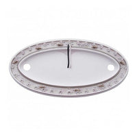 United Pacific - 32 LED Large Peterbilt Emblem Light Base - Amber LEDs