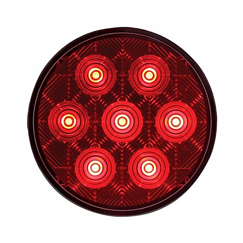 17 LED Dual Function Reflector Cab Light - Amber or Red LEDs (Amber, Red or Clear Lens)