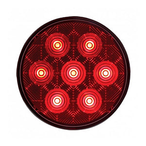 17 LED Dual Function Reflector Cab Light - Amber or Red LEDs (Amber, Red or Clear Lens)