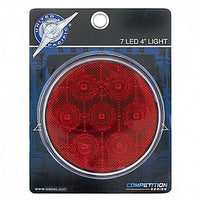 17 LED Dual Function Reflector Cab Light - Amber or Red LEDs (Amber, Red or Clear Lens)