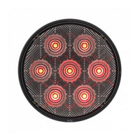 17 LED Dual Function Reflector Cab Light - Amber or Red LEDs (Amber, Red or Clear Lens)