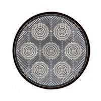 17 LED Dual Function Reflector Cab Light - Amber or Red LEDs (Amber, Red or Clear Lens)