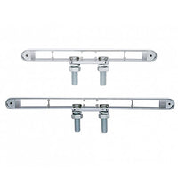 United Pacific - 9" or 12" Double Face Pedestal Light Bar Housing Only