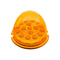 17 LED Dual Function Reflector Cab Light - Amber, Red LEDs (Amber, Red or Clear Lens)