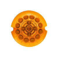 17 LED Dual Function Reflector Cab Light - Amber, Red LEDs (Amber, Red or Clear Lens)