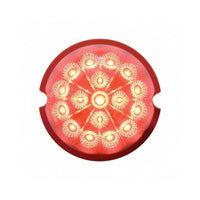 17 LED Dual Function Reflector Cab Light - Amber, Red LEDs (Amber, Red or Clear Lens)