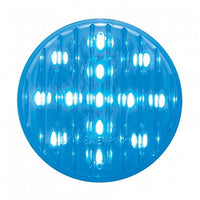 United Pacific - 13 LED 2-1/2" Auxiliary/Utility Light - Blue LEDs (Clear Lens)