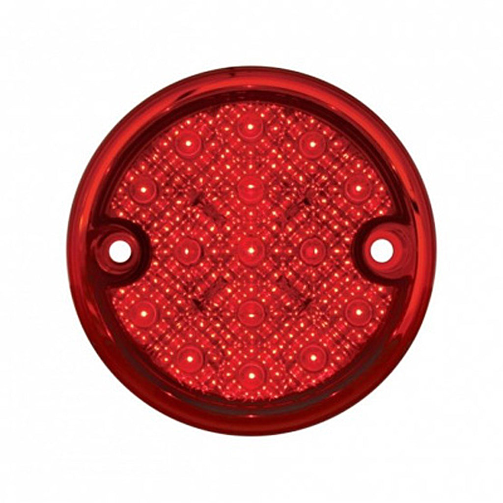 15 LED 3" Reflector Series 3 Light Only for Double Face Housing - Red LEDs (Red or Clear Lens)