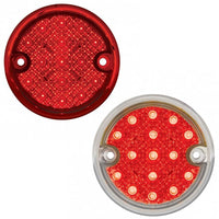15 LED 3" Reflector Series 3 Light Only for Double Face Housing - Red LEDs (Red or Clear Lens)
