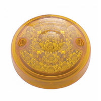 15 LED 3" Single Function Reflector Single Face Light Only - Amber or Red LEDs (Amber, Red or Clear Lens)
