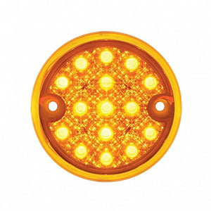 15 LED 3" Reflector Series 4 Light Only For Double Face Light Housing - Amber or Red LEDs (Amber, Red or Clear Lens)