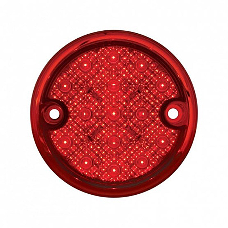 15 LED 3" Reflector Series 4 Light Only For Double Face Light Housing - Amber or Red LEDs (Amber, Red or Clear Lens)