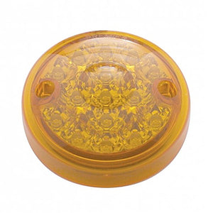 15 LED 3" Dual Function Reflector Single Face Light Only - Amber or Red LEDs (Amber, Red or Clear Lens)