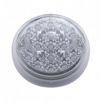 15 LED 3" Dual Function Reflector Single Face Light Only - Amber or Red LEDs (Amber, Red or Clear Lens)