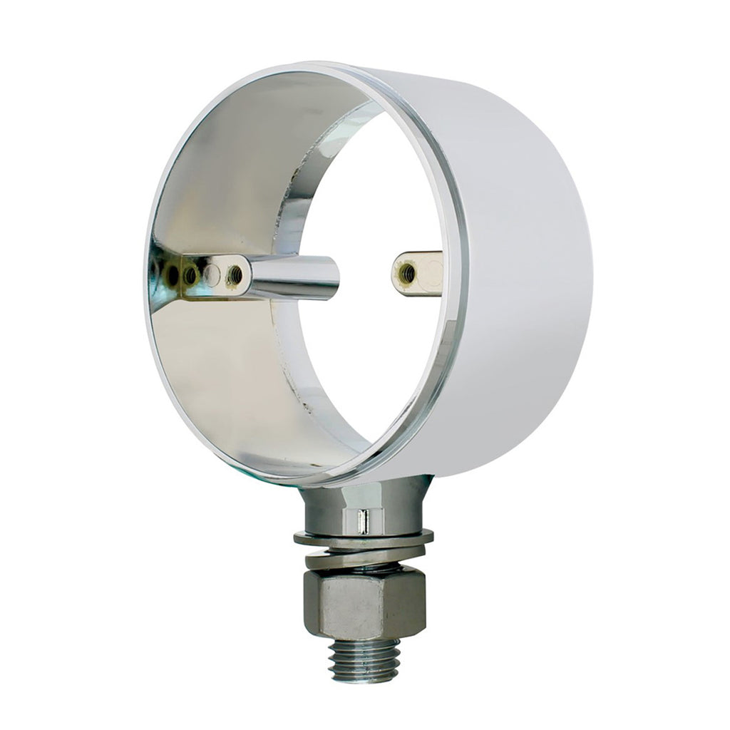 United Pacific - Chrome Die Cast Double Face Light Housing Only