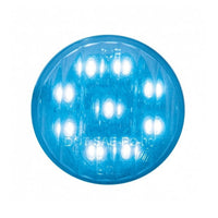 United Pacific - 9 LED 2" Auxiliary Light - Blue LEDs (Clear Lens)