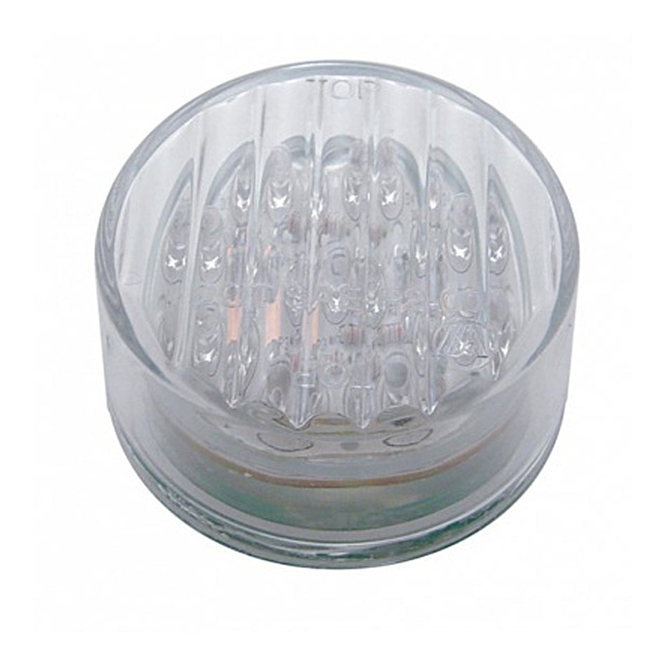 United Pacific - 9 LED 2" Auxiliary Light - Blue LEDs (Clear Lens)