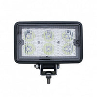 United Pacific - 6 High Power 1 Watt LED Rectangular Work Light