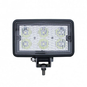 United Pacific - 6 High Power 1 Watt LED Rectangular Work Light