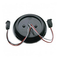 38 LED Euro Style Flange Mount Stop, Turn & Tail Light - White & Red LEDs (Clear Lens)