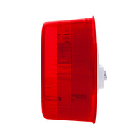 7 LED 2" Round Clearance Light - Amber or Red LEDs (Amber or Red Lens) Light Only or Full Light Kit