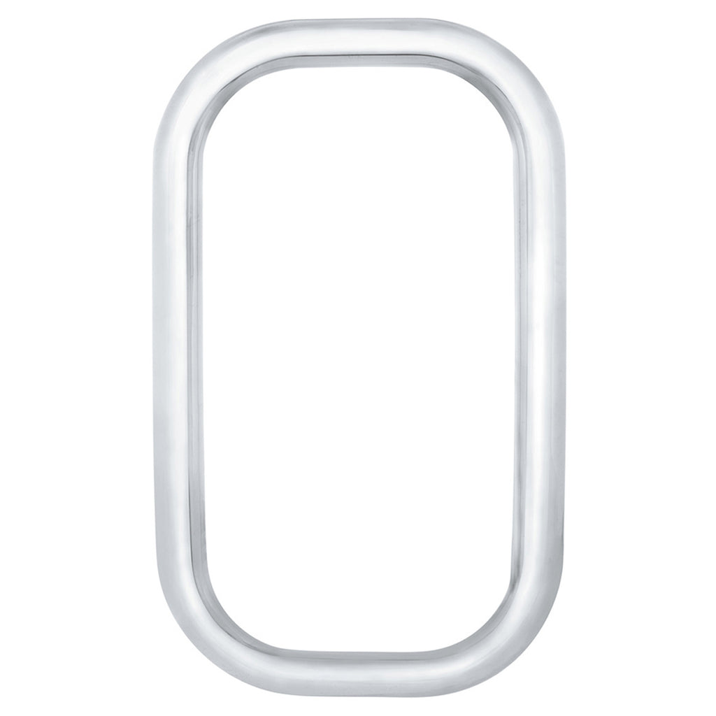 Chrome Exterior View Window Trim For Freightliner Classic (1989-2010) - No Adhesive Included
