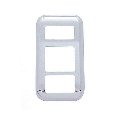 Chrome Plastic Switch Trim For 2001-2010 International 9900i/9400i/9200i - Wiper/Washer