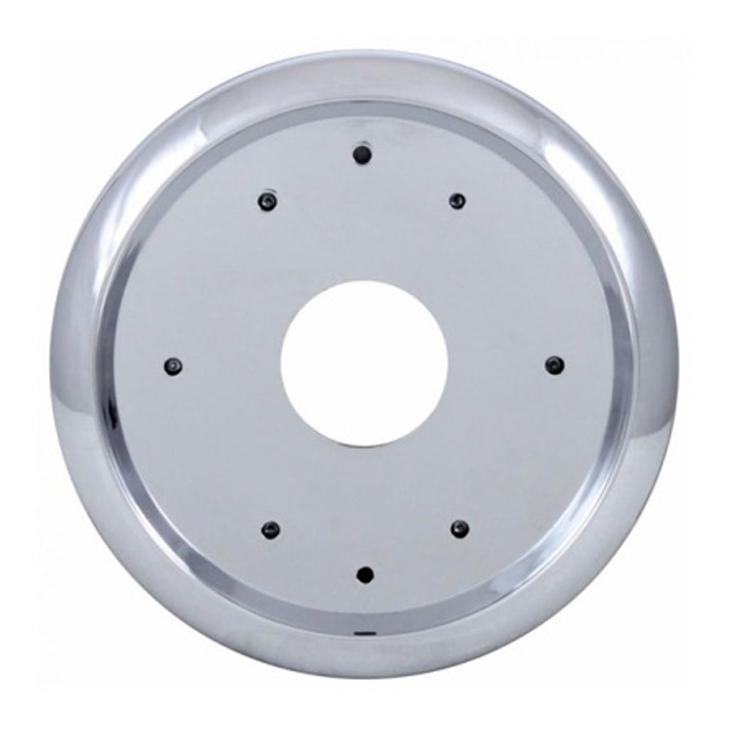 United Pacific - Chrome Front Bumper Light Adapter For Freightliner Columbia