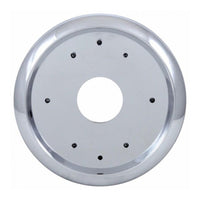 United Pacific - Chrome Front Bumper Light Adapter For Freightliner Columbia